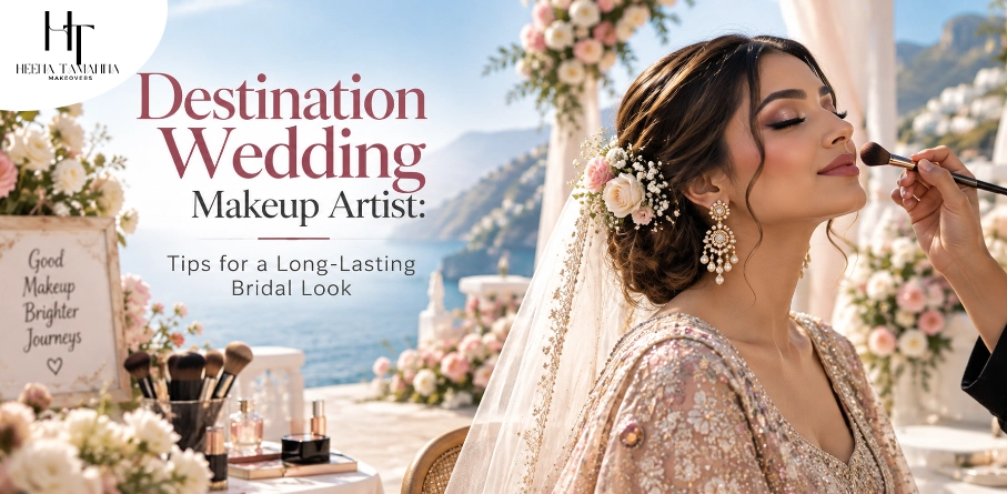 Destination wedding makeup artist